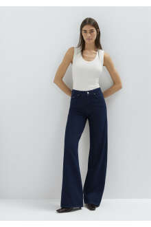 Mavi Malibu Mavi Edition Rinse Wide Leg Yüksek Bel Geniş Paça Kadın Jean Pantolon 1010152-A3168