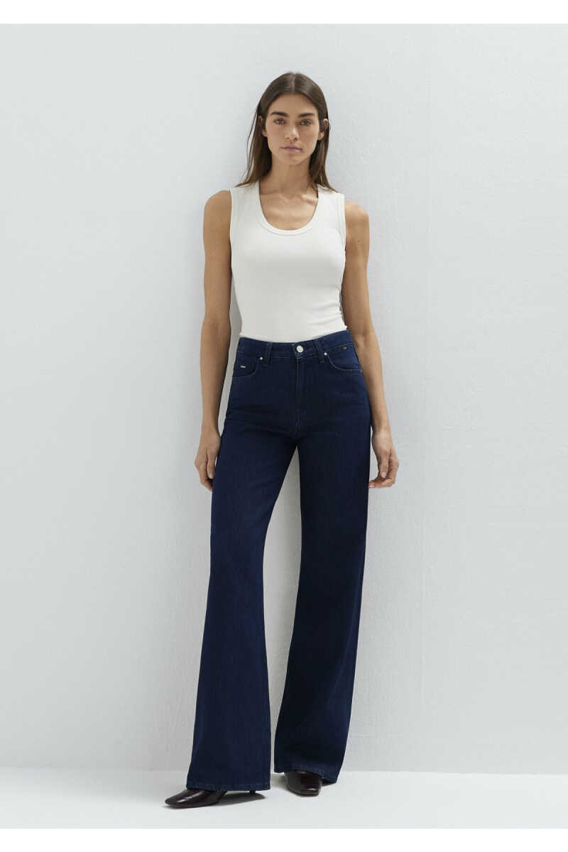 Mavi Malibu Mavi Edition Rinse Wide Leg Yüksek Bel Geniş Paça Kadın Jean Pantolon 1010152-A3168 - 2