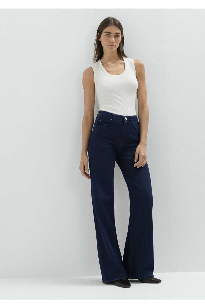 Mavi Malibu Mavi Edition Rinse Wide Leg Yüksek Bel Geniş Paça Kadın Jean Pantolon 1010152-A3168 - 3