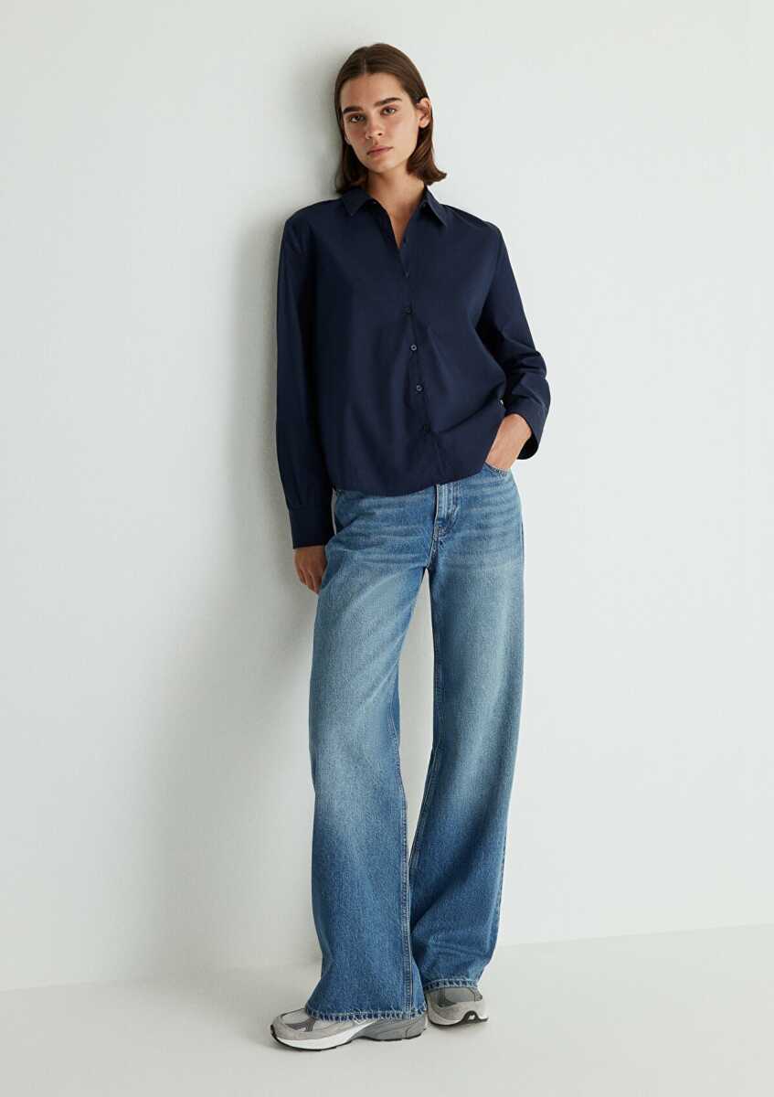 Mavi Malıbu Mid Brushed Denim Kadın Jean Pantolon 1010152-87779 - 4