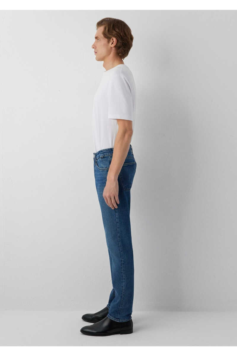 Mavi Marcus 90lar Classic Indigo Mavisi Erkek Jean Pantolon 00351A4072 - 4