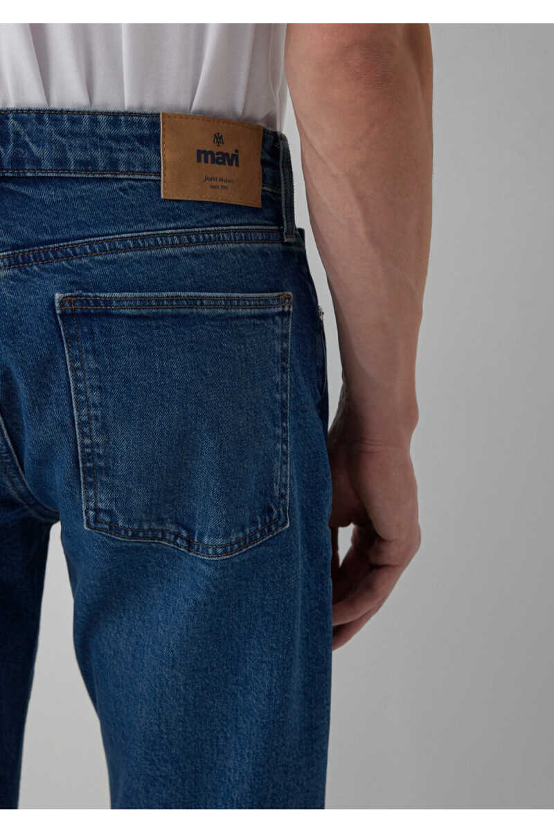 Mavi Marcus 90lar Classic Indigo Mavisi Erkek Jean Pantolon 00351A4072 - 8