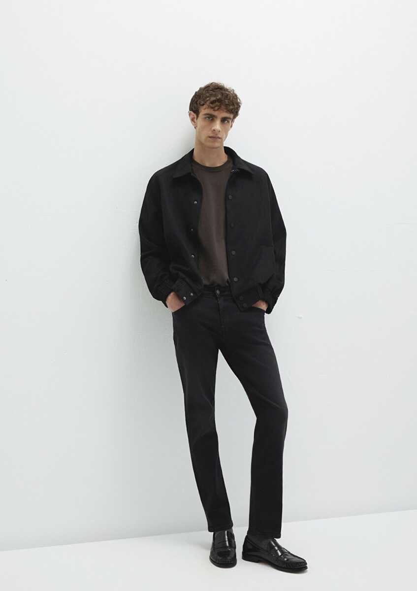 Mavi Marcus Deep Smoke Mavi Black Erkek Jean Pantolon 0035187861 - 1