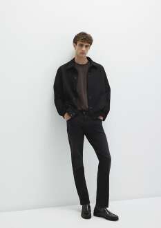 Mavi Marcus Deep Smoke Mavi Black Erkek Jean Pantolon 0035187861