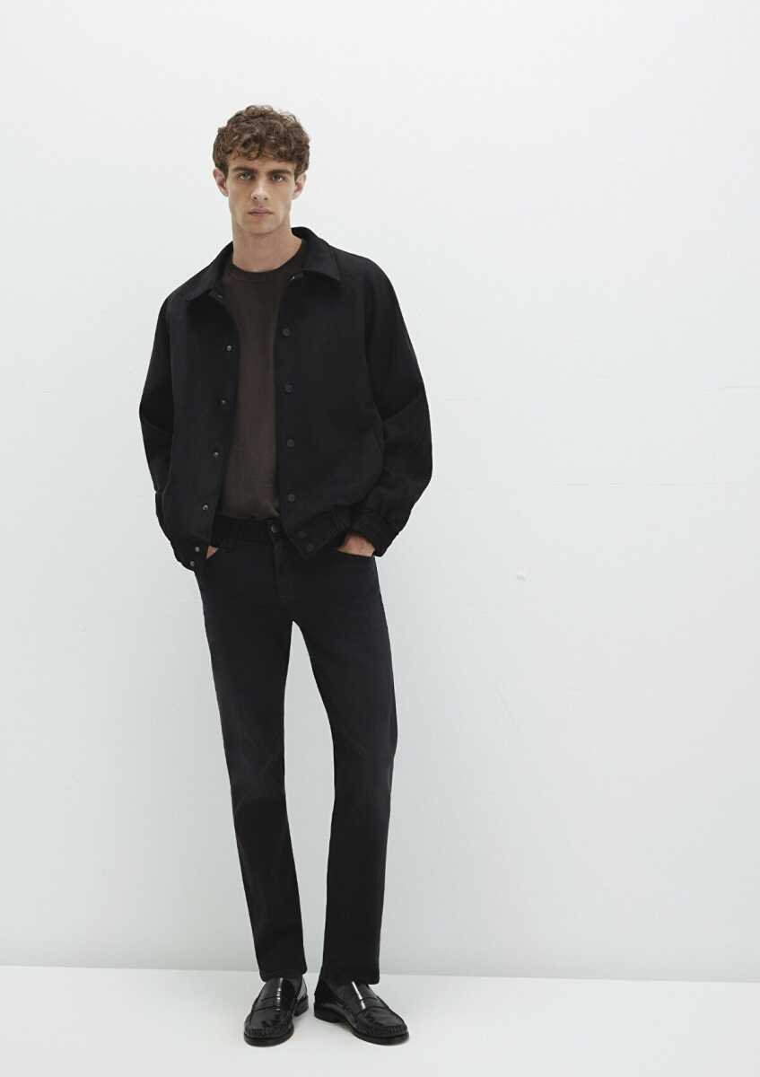 Mavi Marcus Deep Smoke Mavi Black Erkek Jean Pantolon 0035187861 - 3
