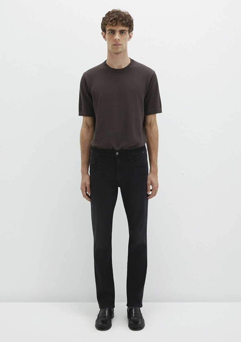 Mavi Marcus Deep Smoke Mavi Black Erkek Jean Pantolon 0035187861 - 5