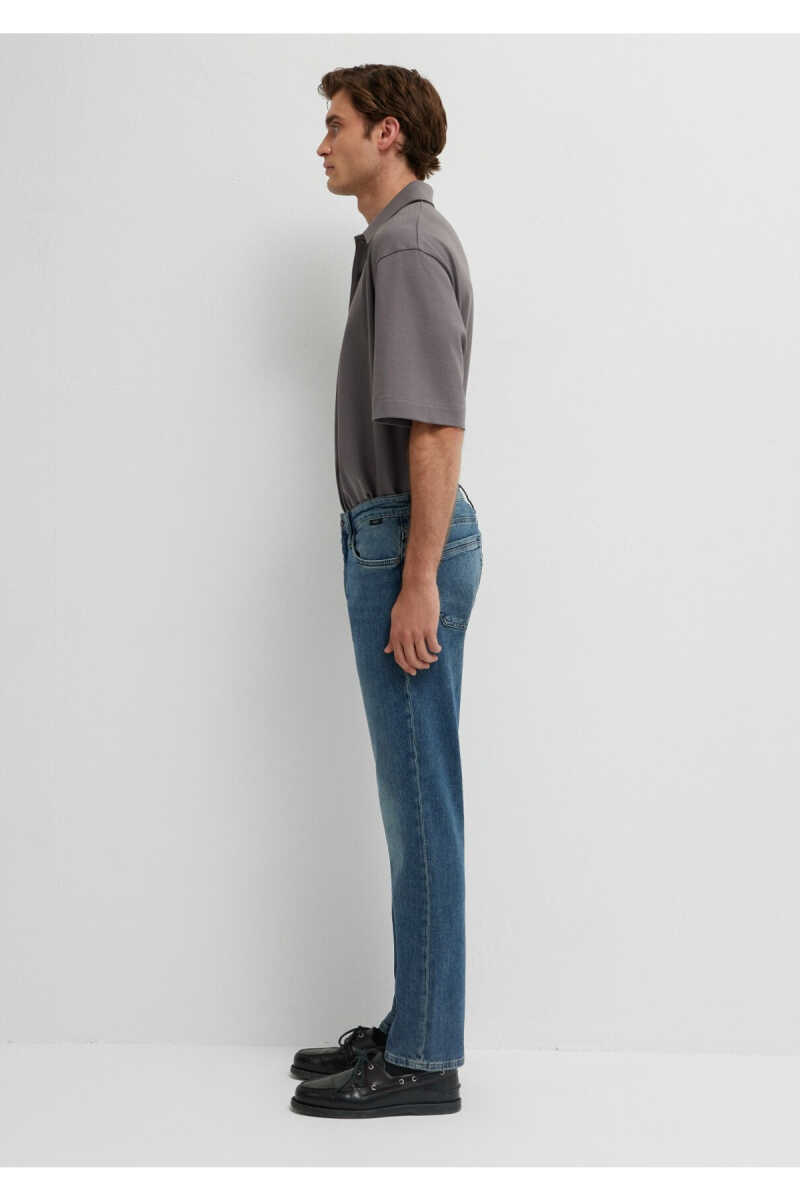 Mavi Marcus Mavi Black Puslu İndigo Mavisi Erkek Jean Pantolon 00351A3279 - 4