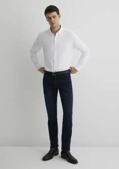 Mavi Marcus Premium Blue Mürekkep Mavisi Slim Straight Normal Bel Daralan Paça Erkek Jean Pantolon 0035187841