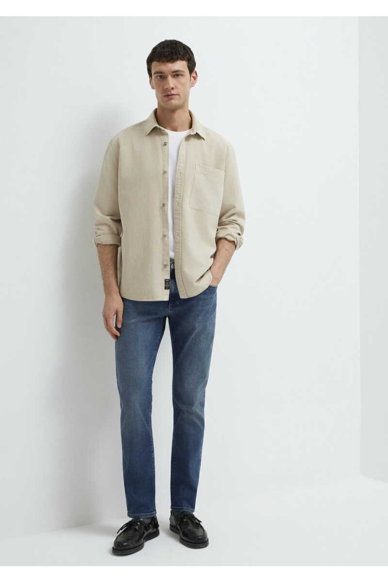 Mavi Marcus Premium Blue Vintage Koyu Mavi Erkek Jean Pantolon 00351A1727 - 1