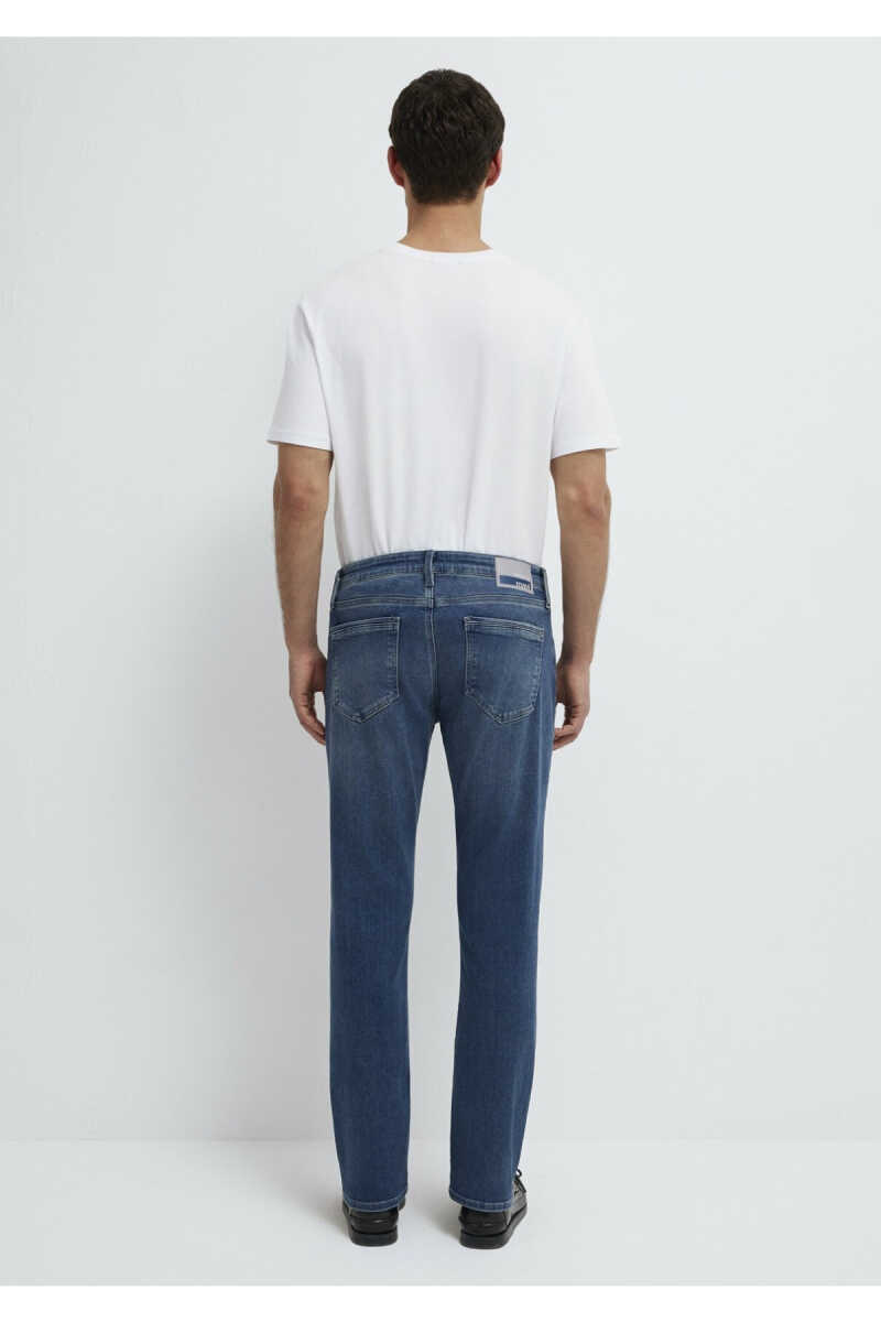 Mavi Marcus Premium Blue Vintage Koyu Mavi Erkek Jean Pantolon 00351A1727 - 5