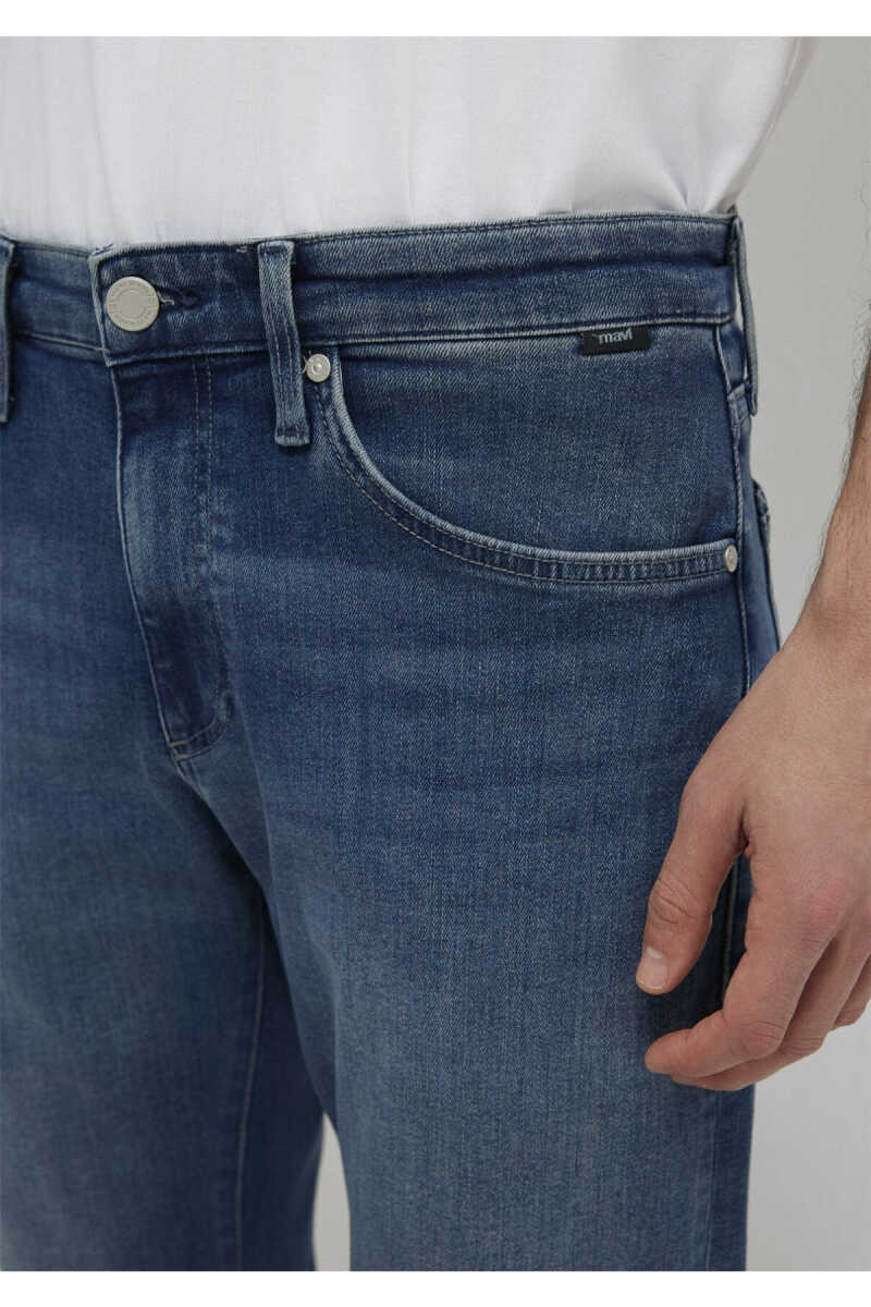 Mavi Marcus Premium Blue Vintage Koyu Mavi Erkek Jean Pantolon 00351A1727 - 6