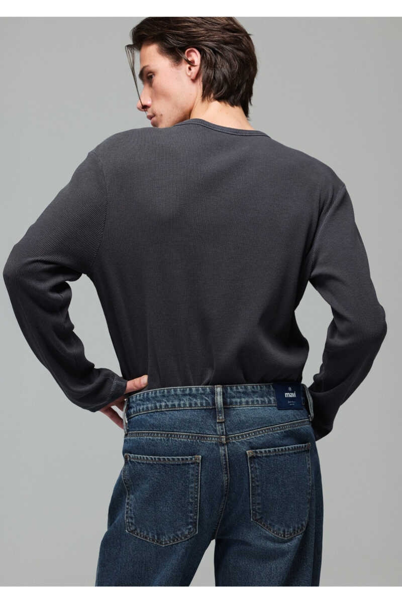 Mavi Marlon Classic Vintage Vintage Mavi Denim Erkek Jean Pantolon 0019166-A7787 - 6