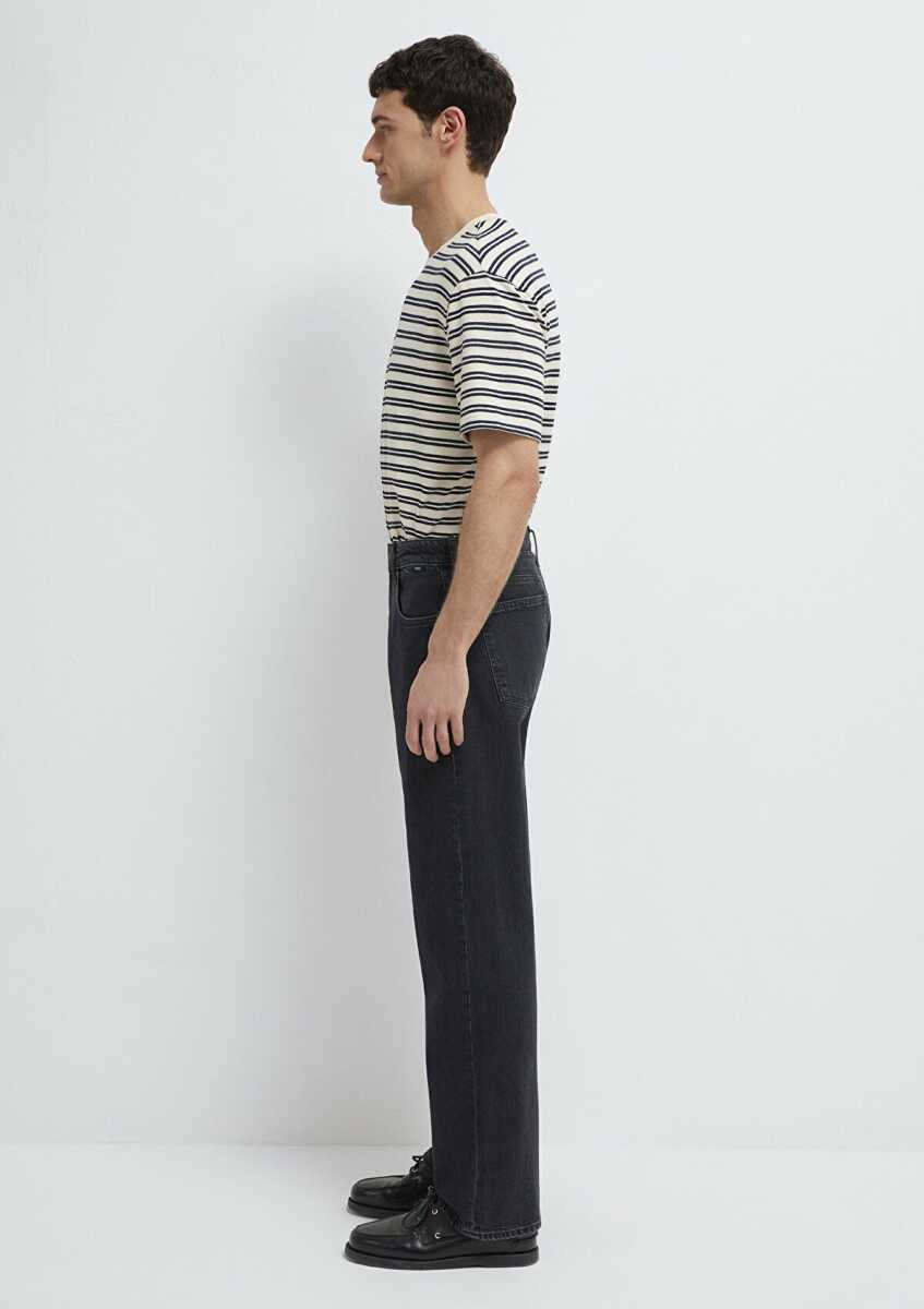 Mavi Marlon Deep Smoke Classic Denim Regular Straight Erkek Jean Pantolon 0019166-A2951 - 4