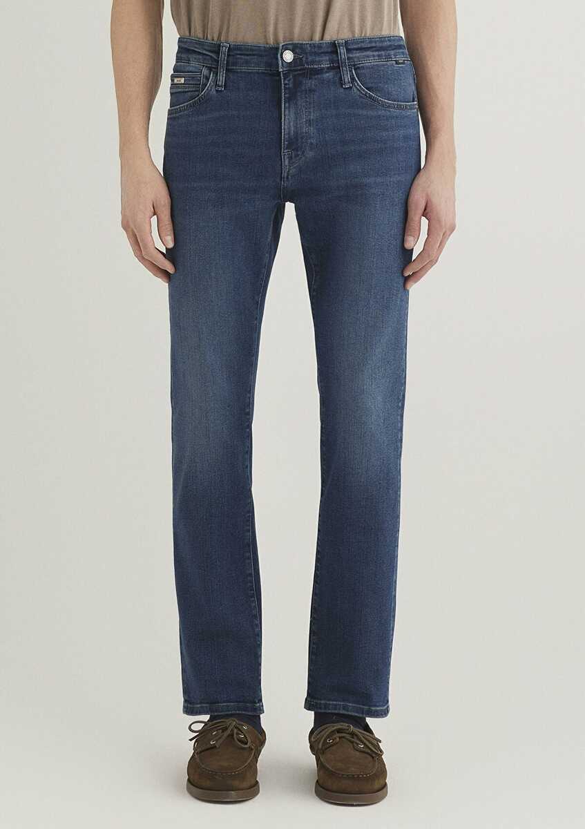 Mavi Martin Dark Vintage Premium Blue Erkek Jean Pantolon 0037888222 - 4