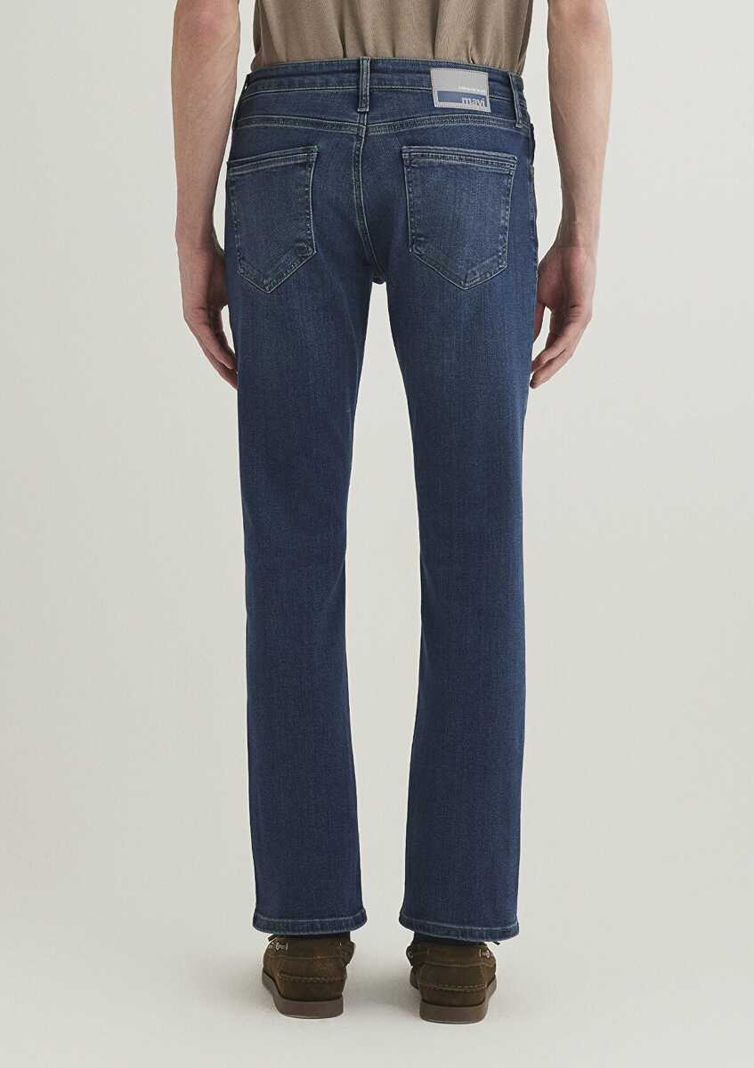 Mavi Martin Dark Vintage Premium Blue Erkek Jean Pantolon 0037888222 - 5