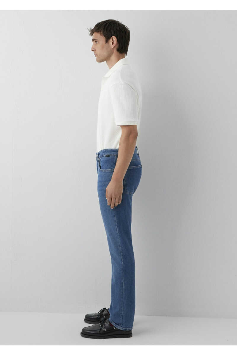 Mavi Martin Mid 90's Blue Classic Comfort Erkek Jean Pantolon 00378A4006 - 4
