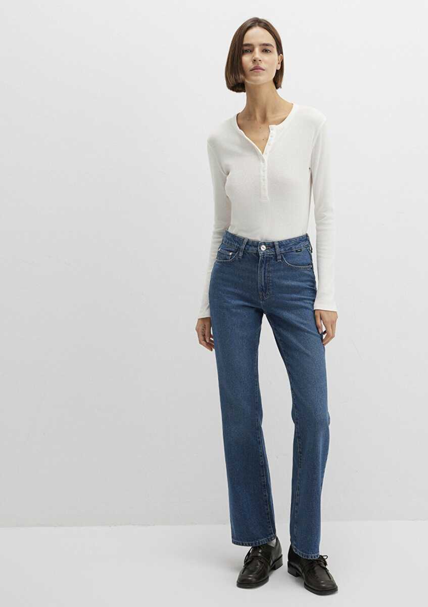 Mavi Mıav Dark Shaded Denim Kadın Jean Pantolon 1010299-91180 - 2