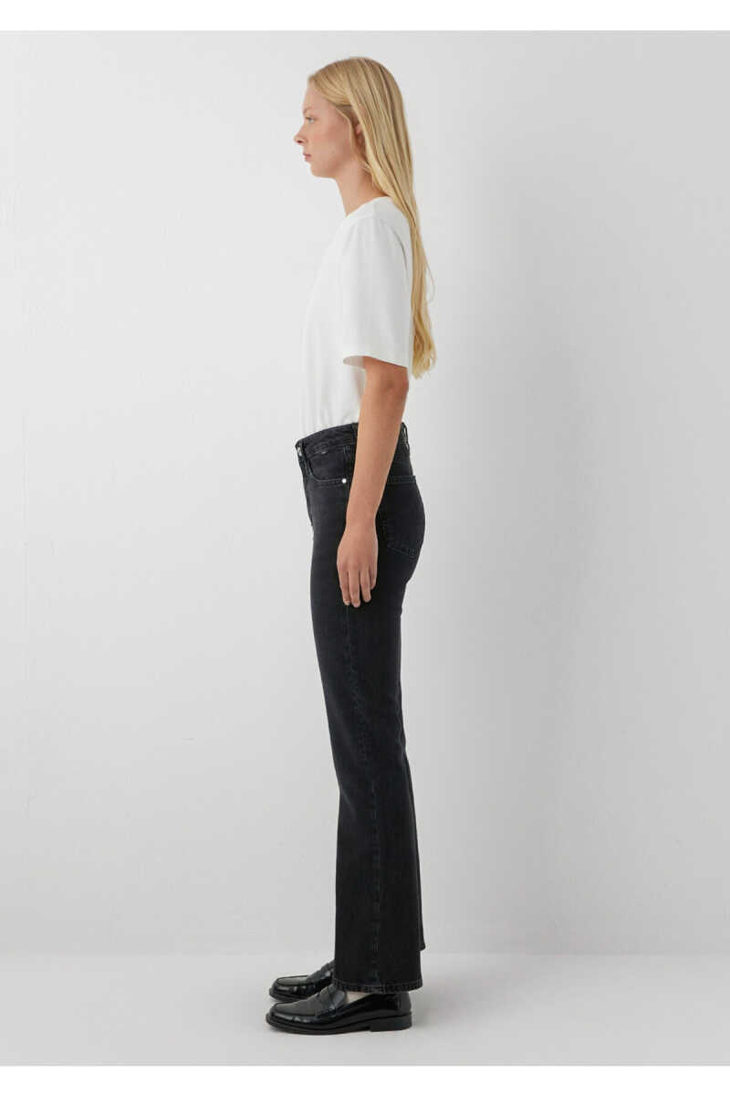 Mavi Mıav Smoke Flare Fit Yüksek Bel Kadın Jean Pantolon 1010299-A6212 - 4