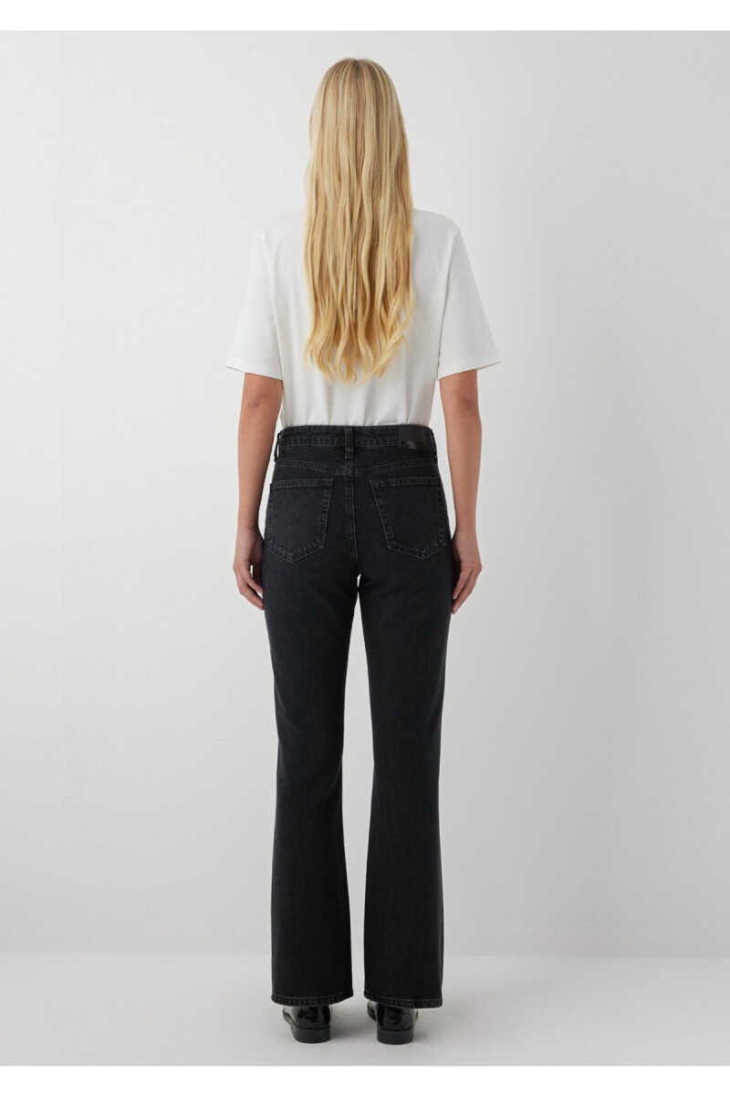 Mavi Mıav Smoke Flare Fit Yüksek Bel Kadın Jean Pantolon 1010299-A6212 - 5