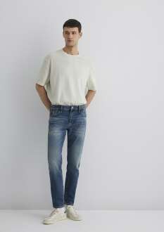 Mavi Mılan Authentic Blue Mavi Pro Tapered Normal Bel Daralan Paça Erkek Jean Pantolon 0081089655