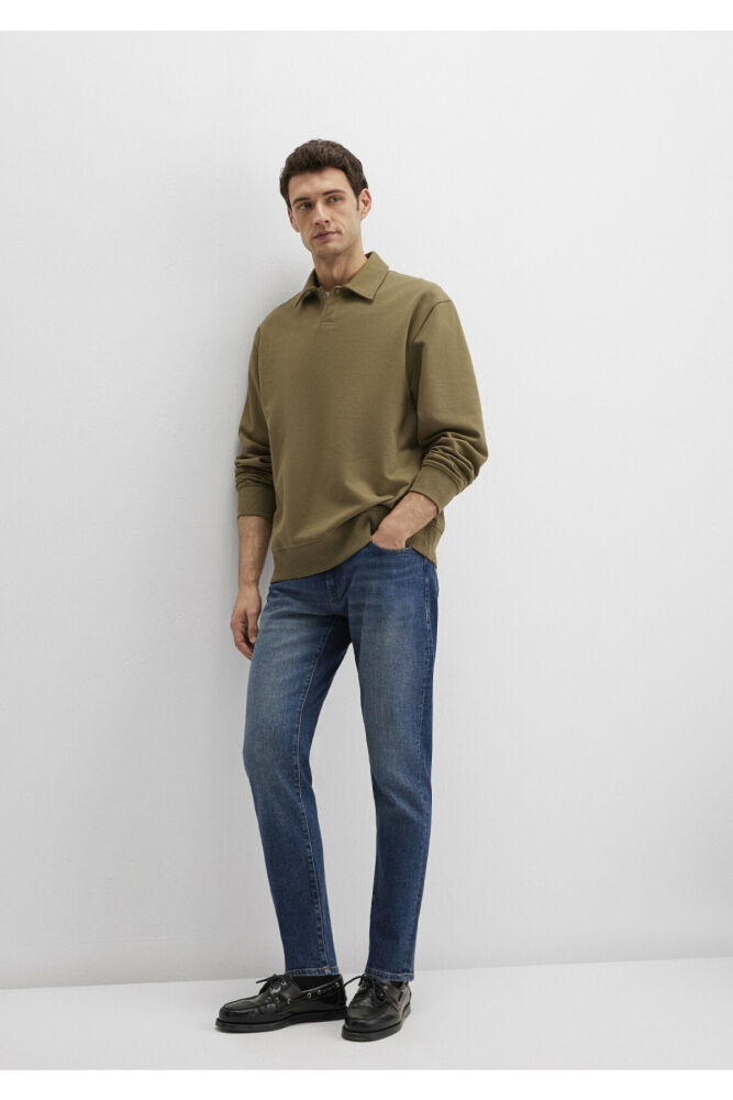 Mavi MILAN Tapered  Normal Bel Classic Denim Vintage Koyu Mavi Erkek Jean Pantolon 0081090816 (1)
