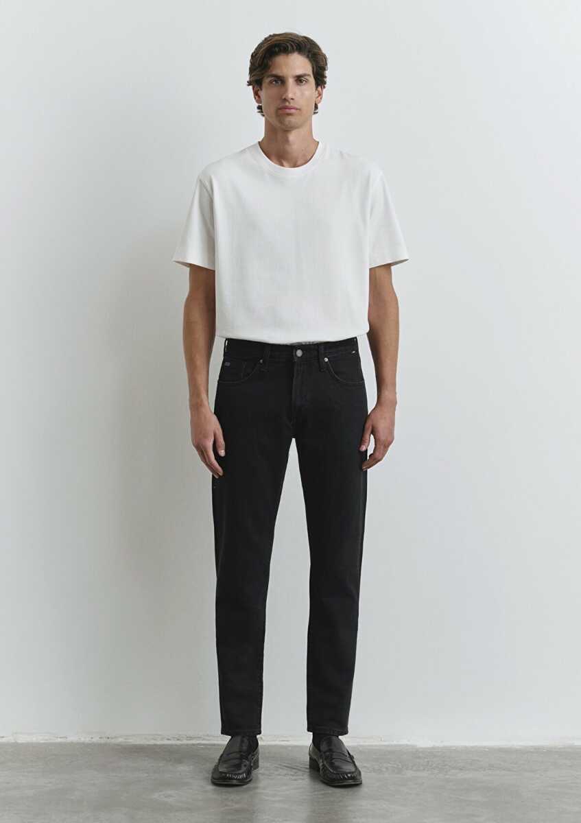 Mavi Mılan Washed Black Classic Comfort Erkek Jean Pantolon 0081090642 - 4