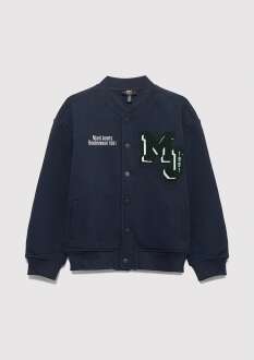 Mavi Mj Baskılı Lacivert Çocuk Sweat 6S10121-82318 