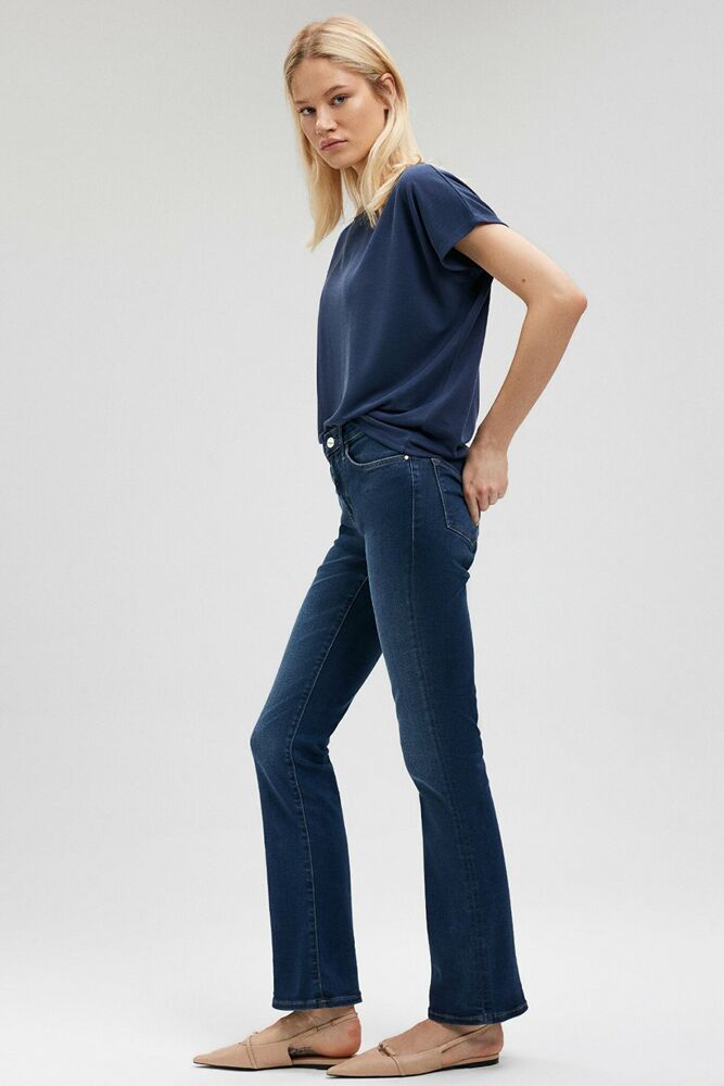 Mavi Molly Deep Gold Kadın Jean Pantolon 1013684068 (1)