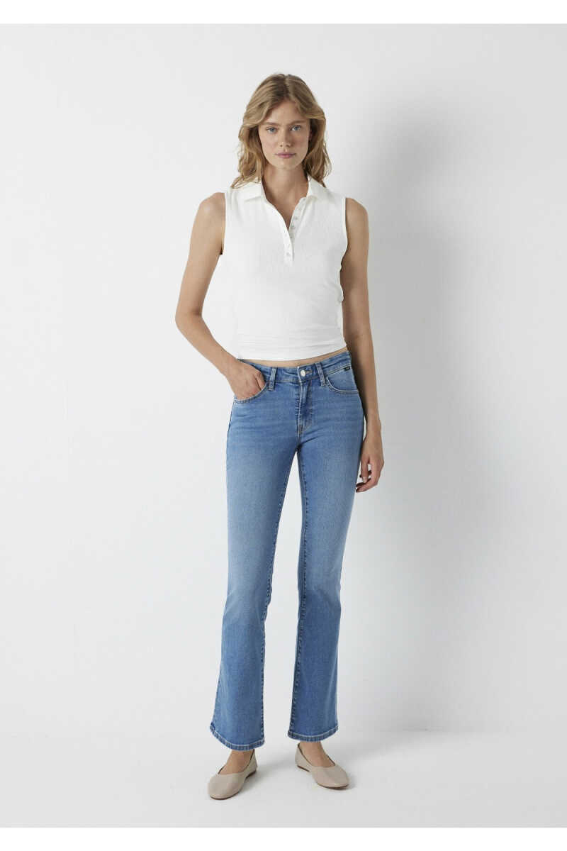 Mavi Molly Mid Premium Blue Kadıb Jean Pantolon 10136A3925 - 2