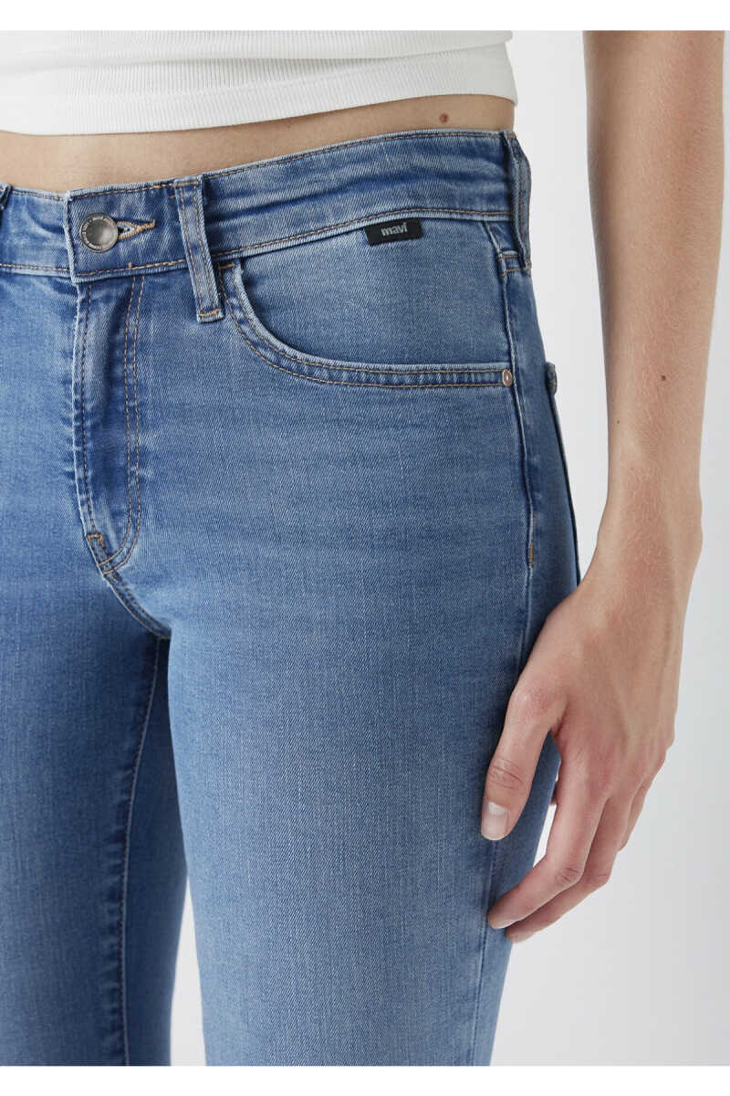 Mavi Molly Mid Premium Blue Kadıb Jean Pantolon 10136A3925 - 6