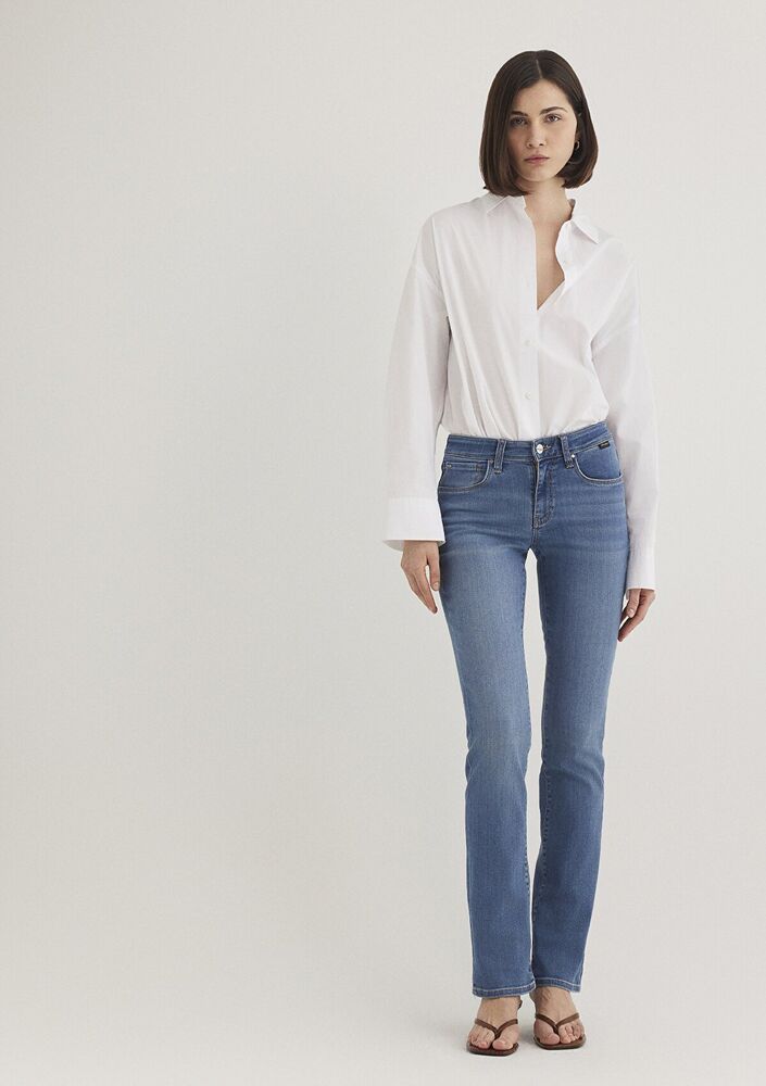 Mavi Mona Mid Shaded Gold Premıum Kadın Jean Pantolon 1049784195