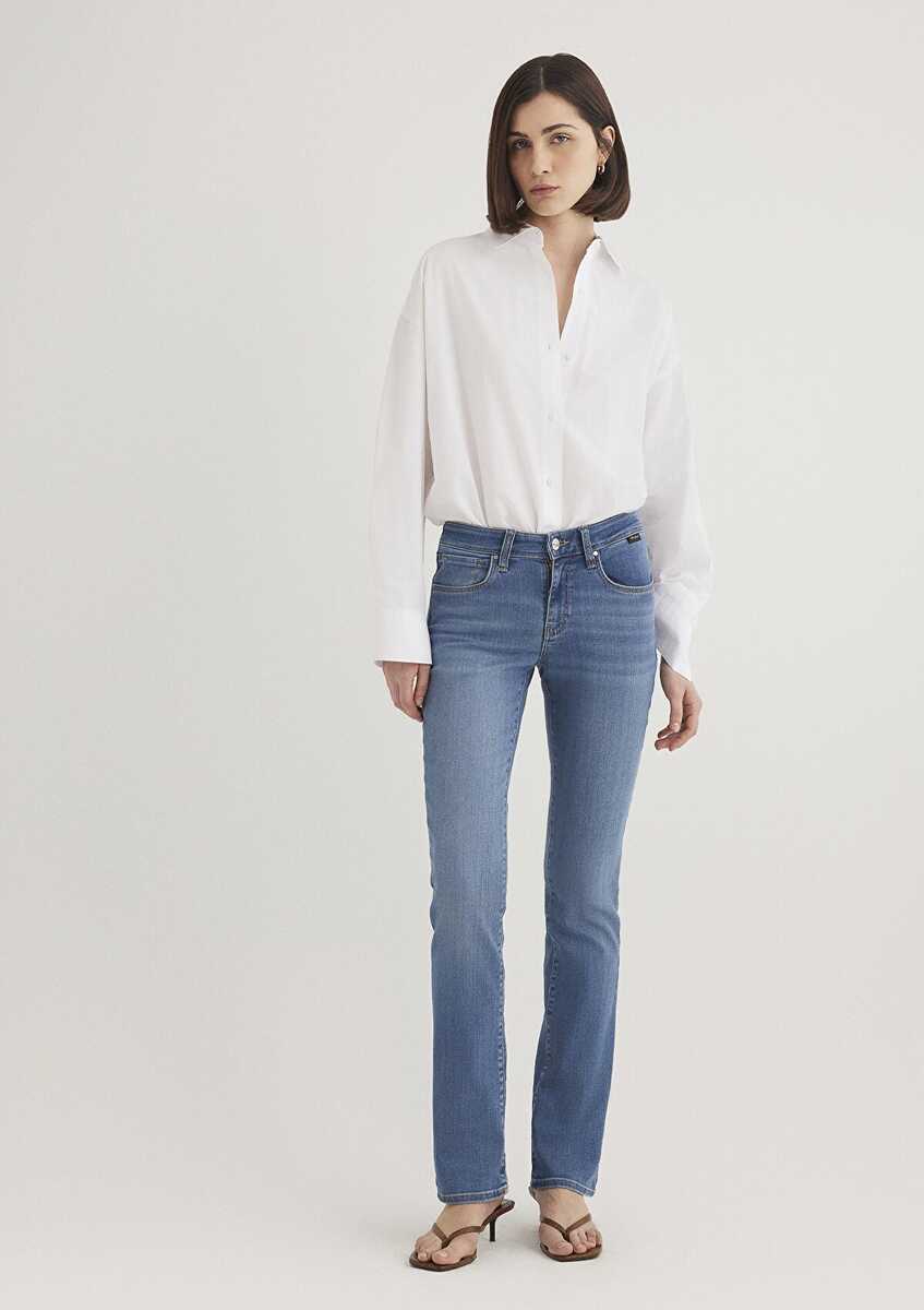 Mavi Mona Mid Shaded Gold Premıum Kadın Jean Pantolon 1049784195 - 3