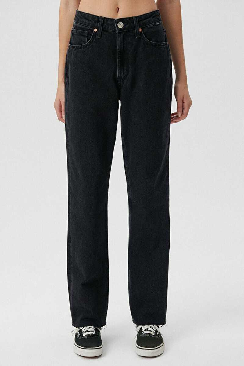 Mavi New Deep Smoke Denım Kadın Jean Pantolon 101441-82297 - 4
