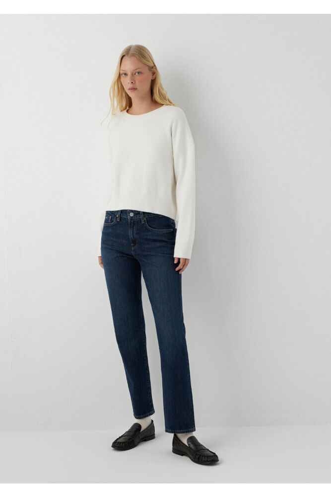 Mavi New York Straight Yüksek Bel Kadın Jean 101441-A3862 (1)