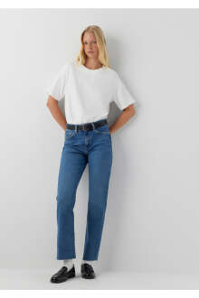 Mavi New York Straight Yüksek bel Kadın Jean Pantolon 101441-A6203