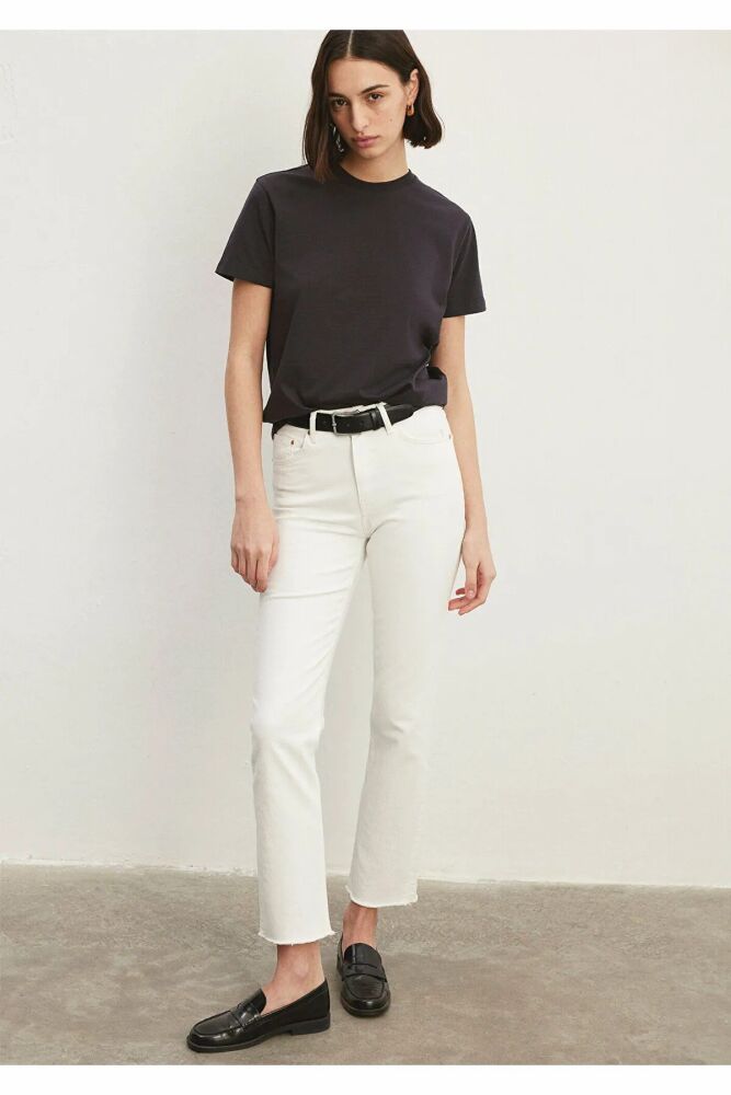 Mavi New York White Denim Kadın Jean 101441-81364 (1)