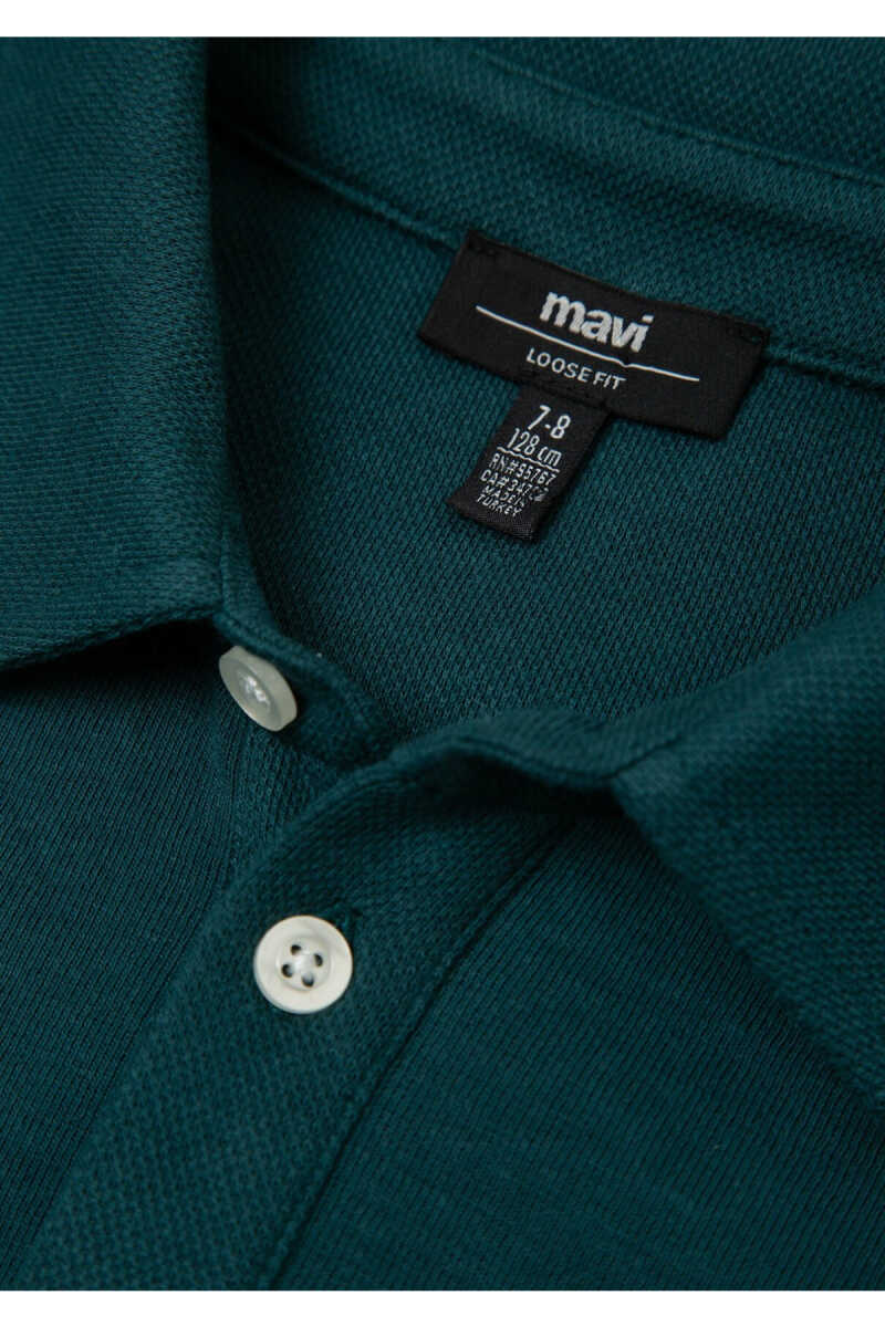Mavi Patch Detaylı Yeşil Loose Fit Çocuk Sweatshirt 6S10193-71932 - 4