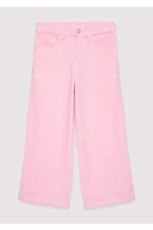 Mavi Pembe Loose Fit Kadife Çocuk Pantolon 7020048-A5975 