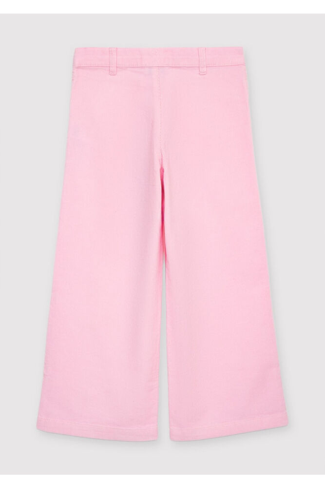 Mavi Pembe Loose Fit Kadife Çocuk Pantolon 7020048-A5975 (1)