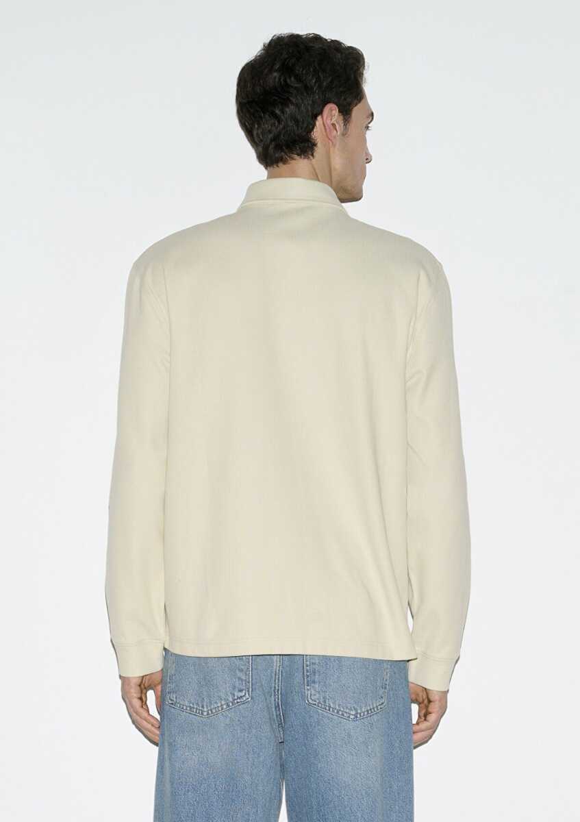 Mavi Polo Yaka Erkek Sweat 0S10576-70325 - 4