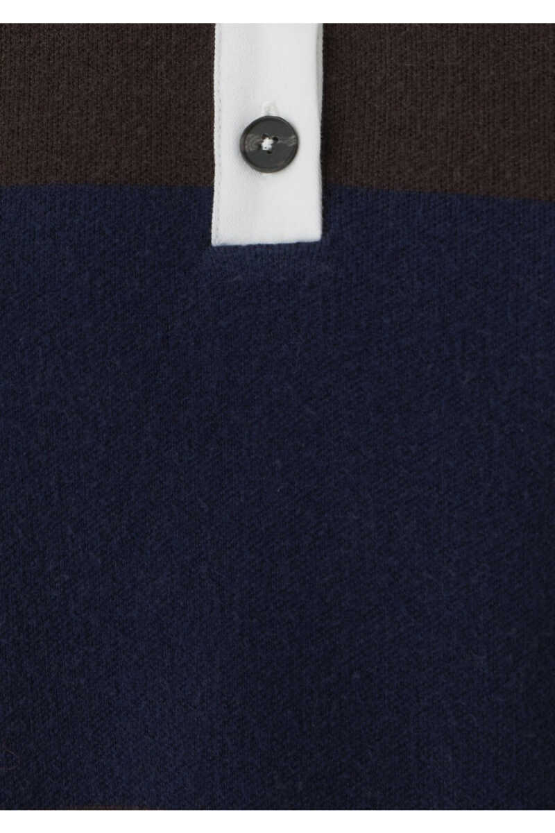 Mavi Polo Yaka Kadın Kazak 1710708-91585 - 7