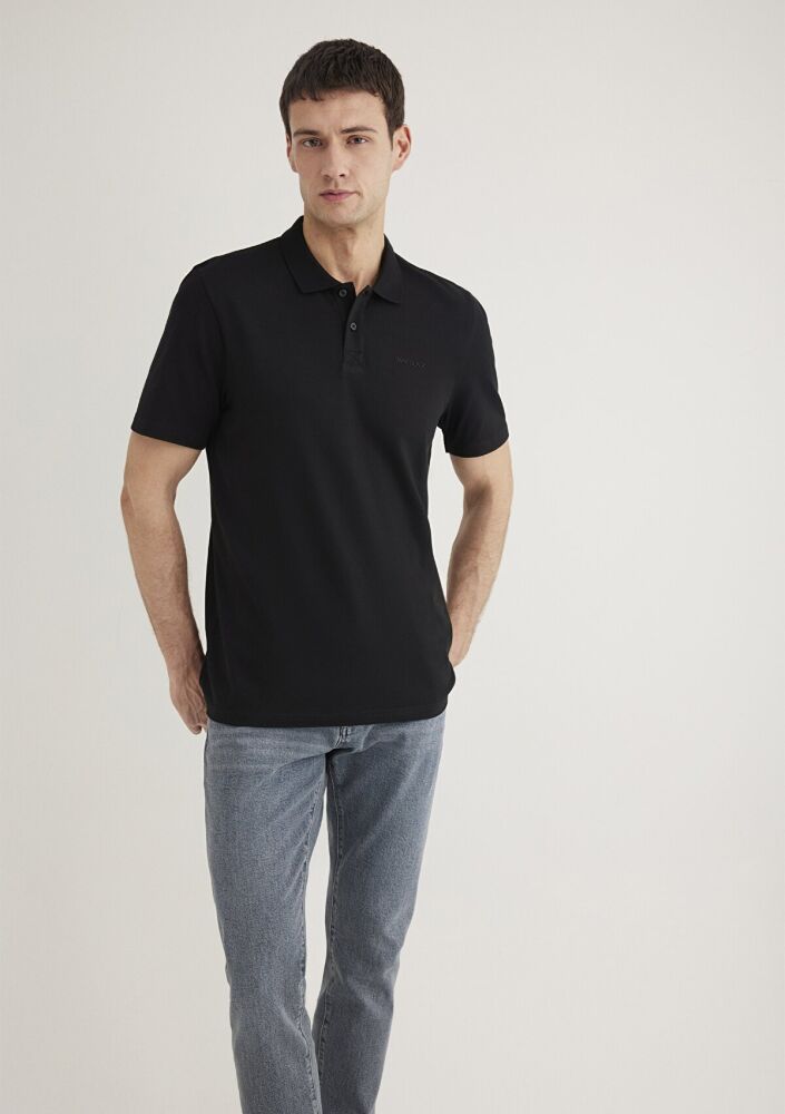 Mavi Siyah Erkek Polo Tişört 0611837-900