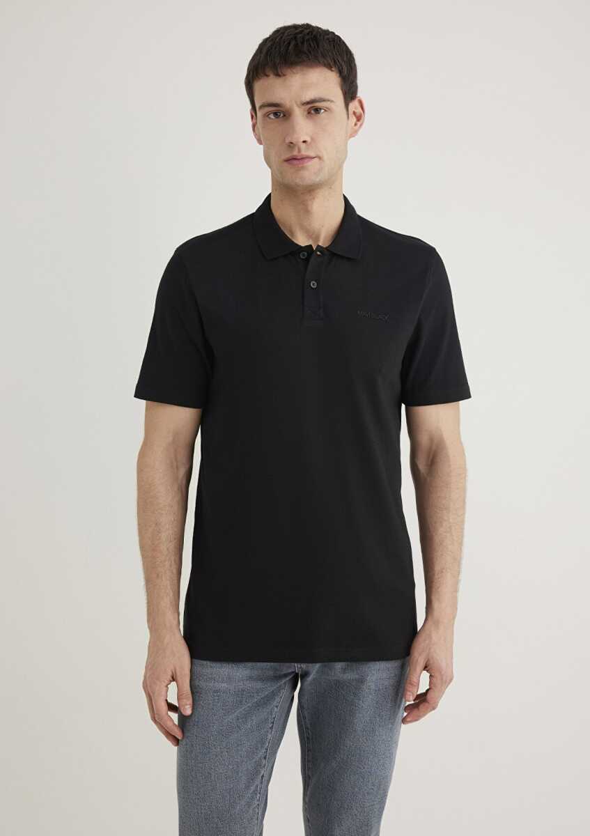 Mavi Siyah Erkek Polo Tişört 0611837-900 - 3