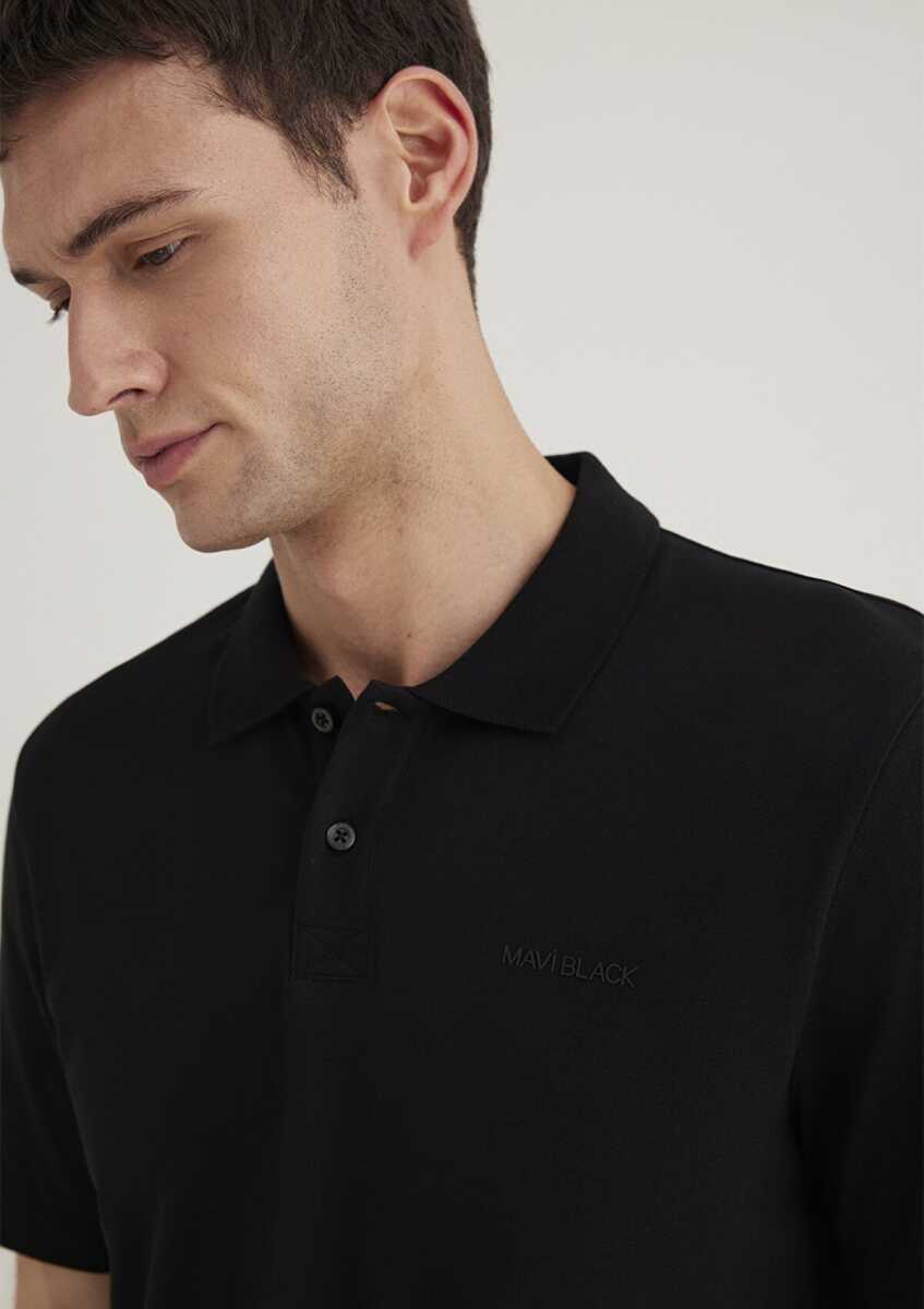 Mavi Siyah Erkek Polo Tişört 0611837-900 - 5