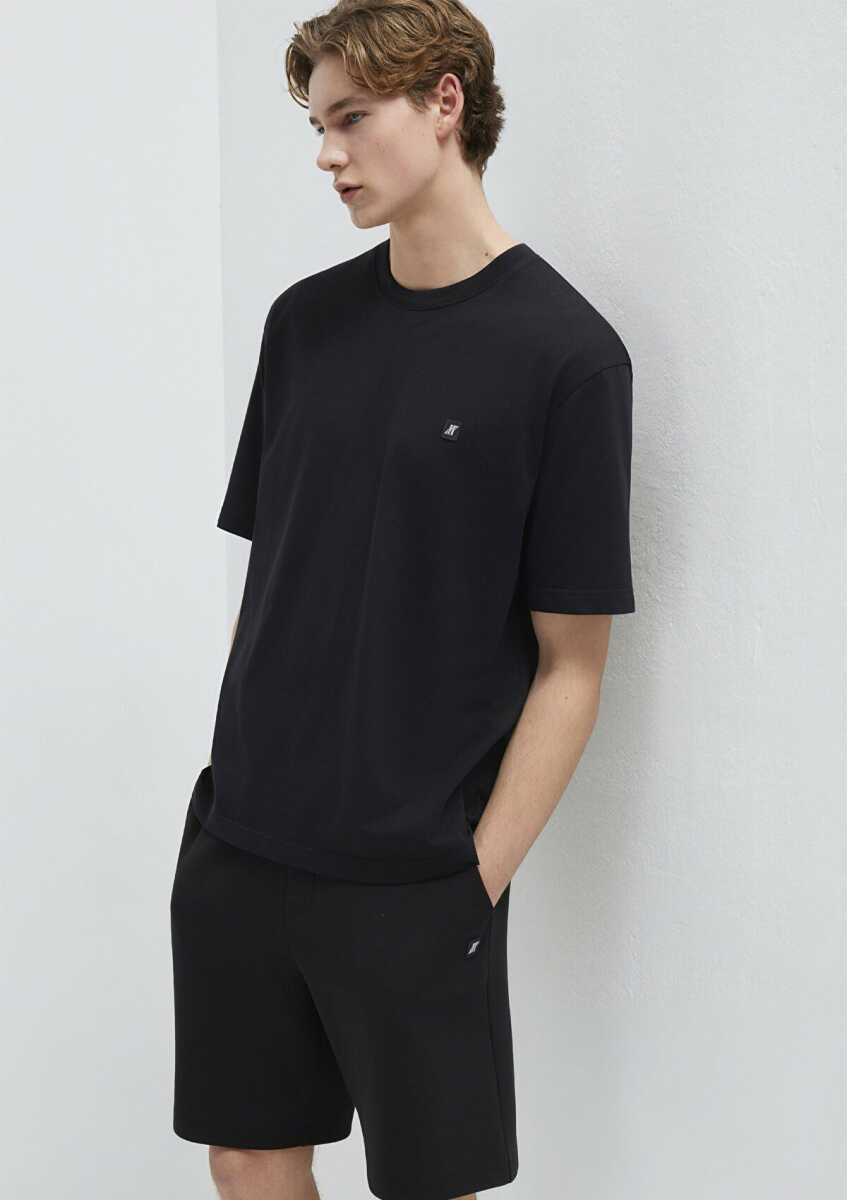 Mavi Pro Siyah Relaxed Fit Erkek Tişört 0613442-900 - 1