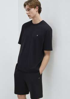 Mavi Pro Siyah Relaxed Fit Erkek Tişört 0613442-900