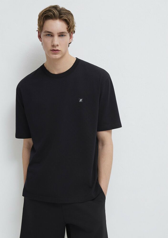 Mavi Pro Siyah Relaxed Fit Erkek Tişört 0613442-900 (1)