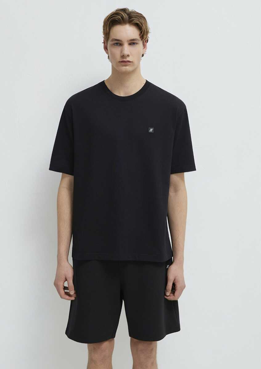 Mavi Pro Siyah Relaxed Fit Erkek Tişört 0613442-900 - 3