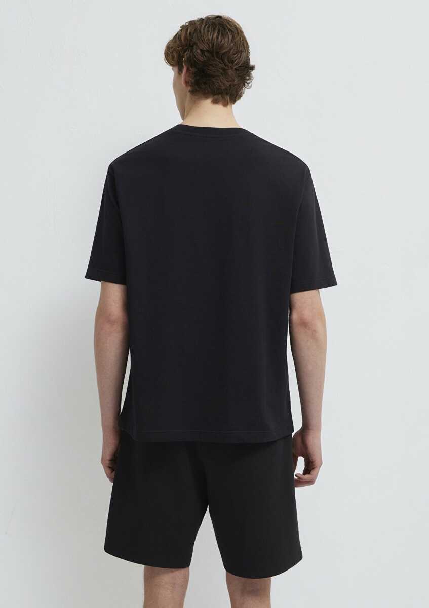 Mavi Pro Siyah Relaxed Fit Erkek Tişört 0613442-900 - 5