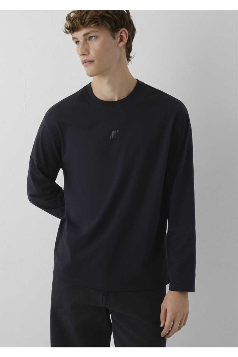 Mavi Pro Siyah Uzun Kollu Erkek Sweat 0620265-900 - 3